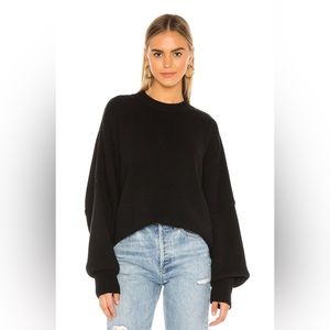 Free people easy street tunic - black - small